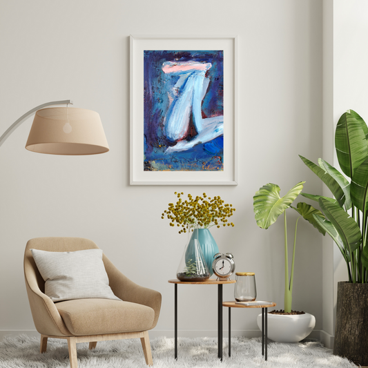 BlueNudec – Contemporary Abstract Figure Painting