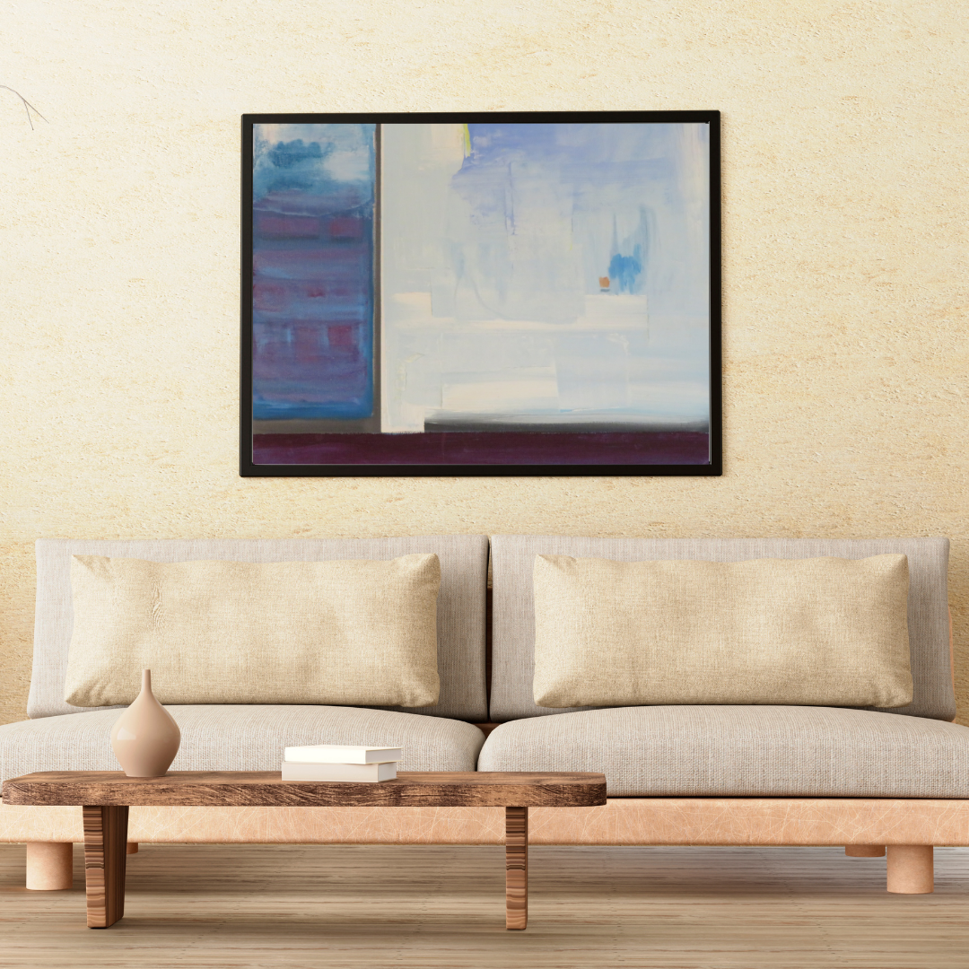 Original Abstract Painting Grafikc on Canvas – Modern Wall Art for Contemporary Home Décor