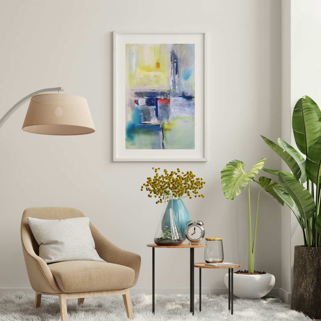LemonLightc – An Original Abstract Canvas Masterpiece