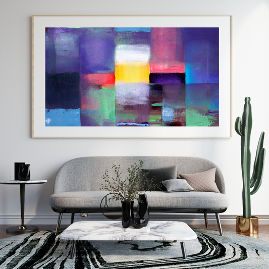 Multicolor – An Original Abstract Canvas Painting