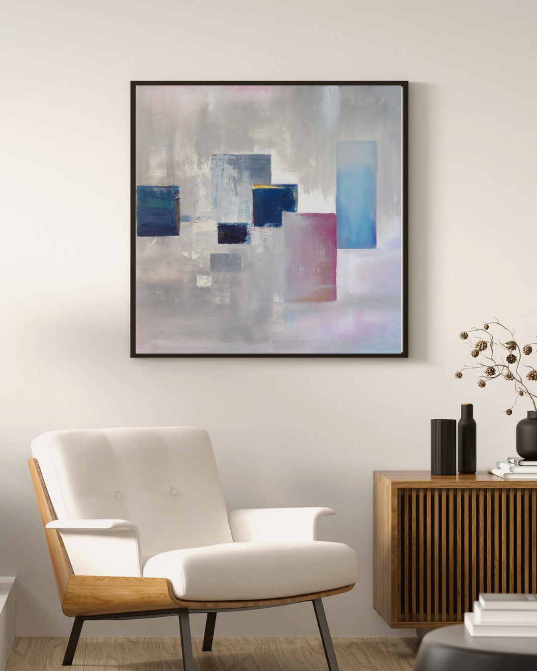 Transcending – Abstract Modern Art | Minimalist Wall Decor for Elegant Interiors