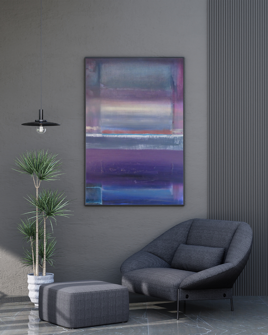 Magenta  – An Original Abstract Canvas Painting